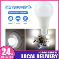 9W 12W 18W LED Bulb E27 Mentol Lampu LED Light Bulb Daylight 6500K Warm White 3000K E27 Energy Saving Light For Home 灯泡