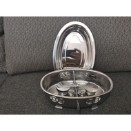 Oval Food Warmer / Buffet Food Warmer Serving Container