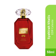 SYAHIRAH Vitalis EDR Celeste 50ml with Floral, Orchid, Lychee Fragrance, Perfume, Pewangi, 香水 HMS To