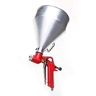 Hopper Feed Exterior 1-1/2 Gallon Texture Spray Gun Aluminum Cup