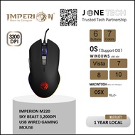 IMPERION M220 SKY BEAST - 3200DPI USB WIRED GAMING MOUSE