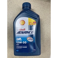 AX7 15W-50 Shell 4T Yamaha honda suzuki