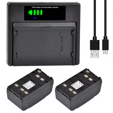 Universal Battery for JVC BN-V14U BN-V18U BN-V22U BN-V25U;Panasonic PV-BP17 VW-VBS1 VW-VBS2; Sony NP