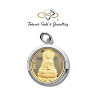 Lucky Pendant - Guan Yin | Buddhism | Forever Gold & Jewellery