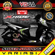 Stiker Striping X Ride 125 Variasi Monster