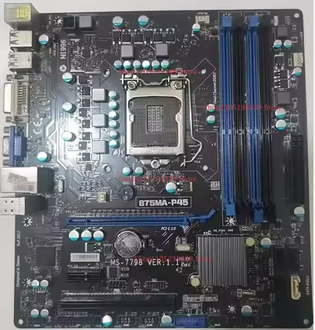 For MSI B75MA-P45/E33/E31/Z77MA-G45/H77MA-G43 Main Board H77 B75