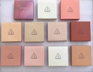 實拍❤ 35。3CE九色眼影盘 质量❗现货1⃣1⃣色 Overtake橘棕盘#，some Def芋泥盘#，dry Bouquet干枯玫瑰#，auto Focus 芋泥奶茶#，smoother深棕哑光#