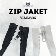 ZIP JAKET (GIGI PLASTIK ) ZIP JAKET SAIZ 12' - 26' - ZIP JACKET OPEN END