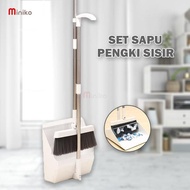 Folding Broom and Dustpan Set Cleaning Tools Broom Set Dustpan Plastic Broom and Dustpan GS