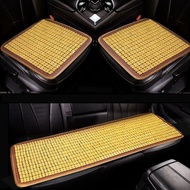 [FAVORITE] Classic Bamboo Car Seat Cushion 45x45cm and Office Chair Backrest