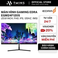 EDRA EGM24F120s Gaming Monitor - 23.8 inches, FHD, IPS, 120Hz, 1ms - Genuine Product