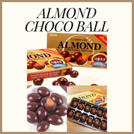 LOTTE ALMOND CHOCO BALLS IRRESISTIBLE CHOCOLATE COATED ALMOND, NOT SO SWEET PERFECT EVEN FOR KIDS