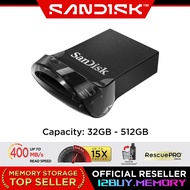 SanDisk Ultra Fit USB 3.2 Thumb Flash Drive CZ430 128GB 256GB 512GB 300MB/s - 400MB/s 12BUY.MEMORY