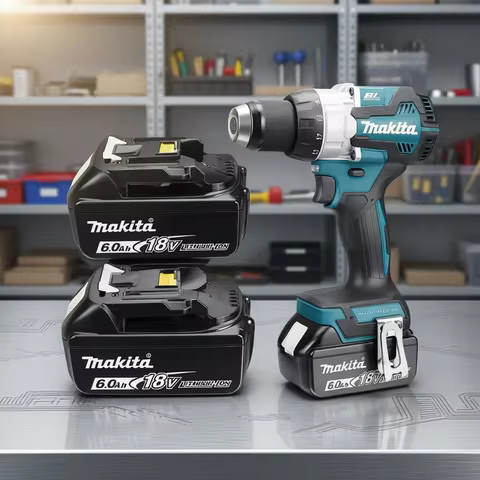 Makita 100% Genuine DDF487 Cordless Electric Screwdriver18V Brushless Motor Impact Electric Screwdri