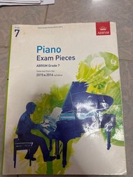 Grade 7 piano exam pieces