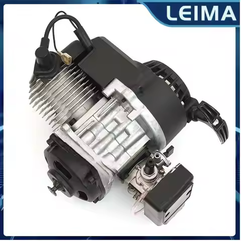 1pc 2 Stroke 49cc Pull Start Engine 25H Sprocket Motor Transmission Engine Air for Filter Mini Pocke