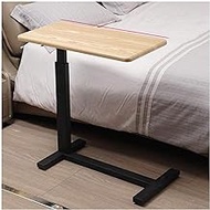 Bedside Desk C-shaped Base Laptop Desk Home Office Lazy Bedside Table Days Overbed Table, Mobile Laptop Computer Stand Desk Cart Tray Side Table for Bed Sofa Hospital Portable Comfortable anniversary