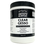 Winsor & Newton Professional Acrylic Clear Gesso Primer 946ml 3054919, 884955001974 (2824379199466)