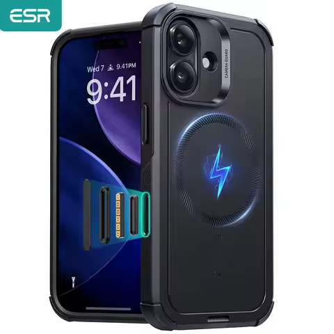 ESR for 17 Pro Max Case With Camera Control Button Military-Grade Protective Magnetic Phone Case For