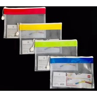 DELI B5/A4 SIZE ZIP BAG RIO