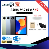 Redmi Pad SE 8.7 inch (6GB+128GB) Original Tablet | 4G & WiFi Version | 6650mAh Battery