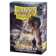 Dragon Shield 100-Pack Transparent Frosted Outer Shell Pokemon Magic the Gathering Samurai Way Third
