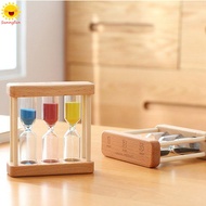 [SF]1/3/5 Minute Wooden Sand Glass Hourglass Timer Clock Home Decor Gift