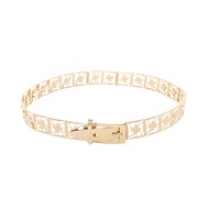 【二手】 Salvatore Ferragamo Ferragamo 皮帶，鏈條，其他鏈條皮帶，女士，二手 A