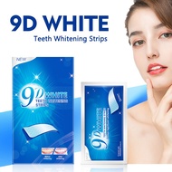 SMILEKIT 9D Teeth Whitening Strips Personal Oral Hygiene Teeth Whitening Stickers Gel Pemutih Gigi P