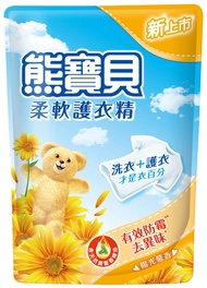 【熊寶貝】陽光馨香柔軟護衣精補充包 1.84Lx6包/箱