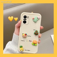 phone case☊Fresh plants suitable for redmi red rice k40 mobile phone shell k30i protective cover k30