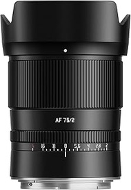 TTARTISAN 75mm F2.0 Camera Lens for Nikon Z Mount Auto Focus Full Frame Portrait Lens