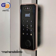 Digital Door Lock รุ่นF09 (สแกนหน้าพร้อมติดตั้ง) บานเลื่อนบานผลัก