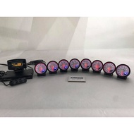 8 Defi Meter 555 Advance CR White Controller Thailand Universal All Car Meter Gauge Over 100 Colours