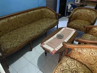 kursi kayu jati asli bekas