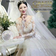 Gaun Pengantin Bridal 3d