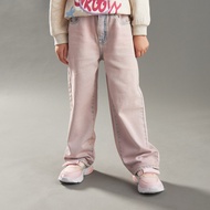 Max Fashion Max Fashion Pink Grunge Wash Wide Leg