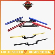 CNC 22MM MODIFICATE CROSSBAR MAX 70CM 5 COLOUR FAUCET SEPRATETION HANDLE BAR ALLOY RSX FZ150 MT15