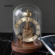 [Htong] Clock Crafts Desk Clock Ornament Clock Movement Shelf Clock Rolling