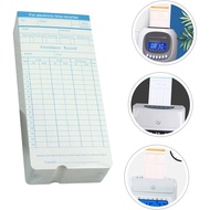Time Clock Punch Card Attendance Card Worker Card 100pcs PUNCH CARD