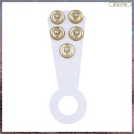 [L E U R] Drum Cymbal Bells Rings Cymbal Bells Accessories Drum Set Cymbal Bells for Drum Cymbal Per