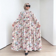 Aurelia Midi Dress Jumbo Rayon Premium Motif