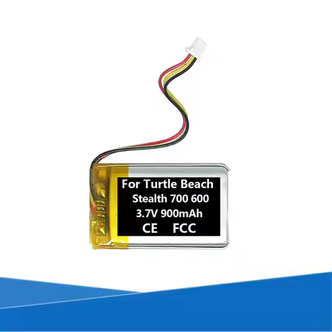 900mAh FT603048P Li-Polymer Battery For Turtle Beach Stealth 600 500 450 400 Gen 1 Headset Headphone