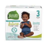 Seventh Generation Sensitive Protection Baby Diapers 防敏感嬰兒紙尿片 Size 3(27片)【732913448746】