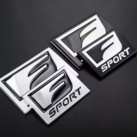 Metal Car Styling Body Side Stickers F SPORT Logo Badge Emblem For Lexus CT ES GS NX IS250 CT200h IS