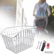 [Bilibili1] Bike Rear Basket Basket for Child Folding Bikes Outdoor Biking