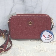 tory burch tas wanita TB 11 T-monogram original red