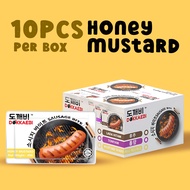 Dokkaebi HALAL Sosej Black Pepper Honey Mustard Tomyam Chicken Mini Sausage Bite Ready-To-Eat Snack 