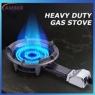 Heavy Duty Burner Gas Stove Burner Auto Ignition High Pressure Gas Stove LPG Quick Cooking Single Burner Stove