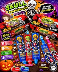 [LS] 30pcs Skull Toothbrush Candy & Jam HALAL